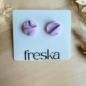 Kolczyki Fabric - różne kolory