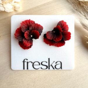 Kolczyki Półkwiaty Flamenco