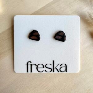 Kolczyki Kamień - panterka