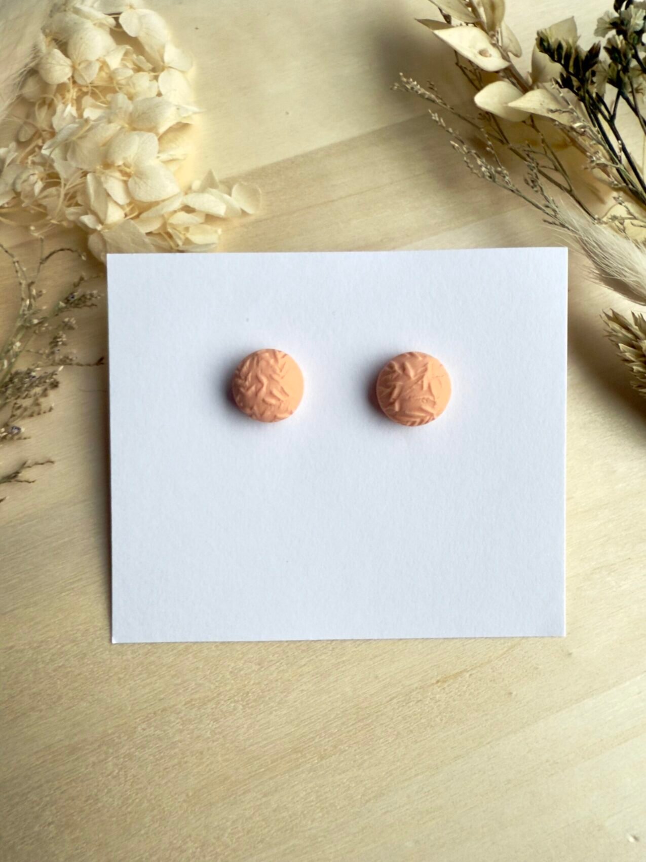 Kolczyki 3D Kule Roślinne